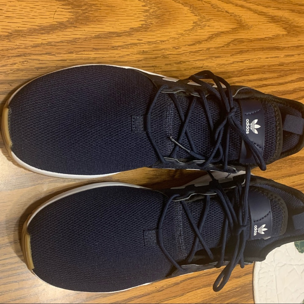 Navy Blue Adidas shoes